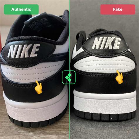 how to spot fake nike dunk panda|nike dunks counterfeit panda.